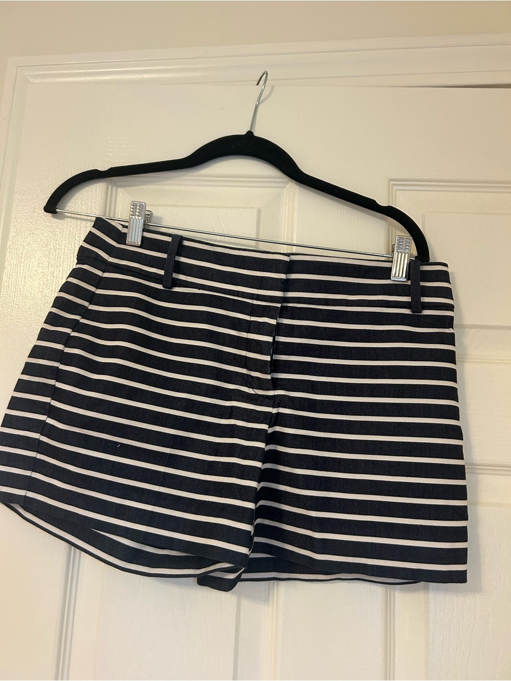 Loft the Rivera Striped Navy and White Women’s Shorts